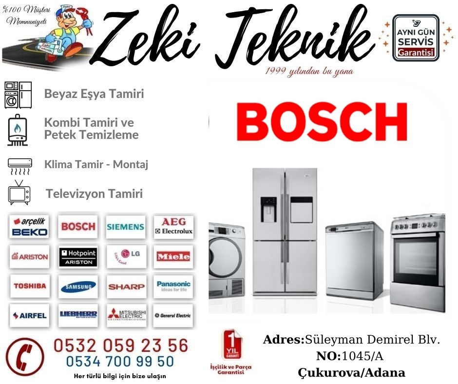 Kurttepe Bosch Beyaz Eşya Servisi